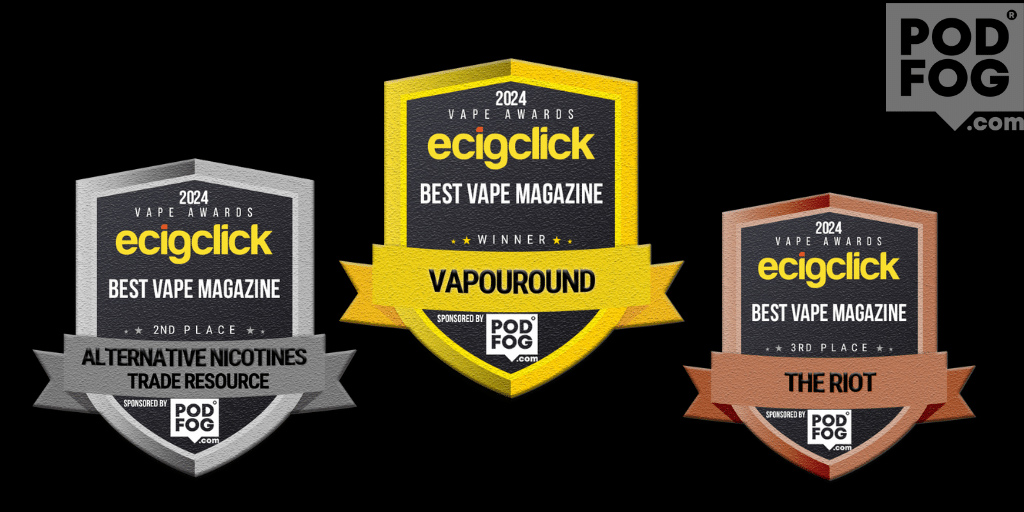 Best vape magazine award winners 2024