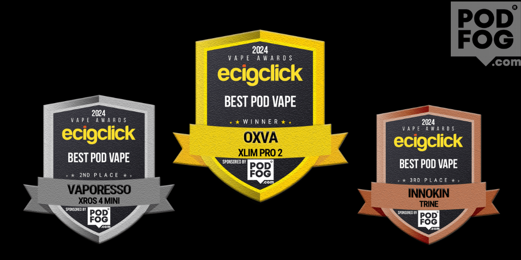 Best pod vape award winners 2024