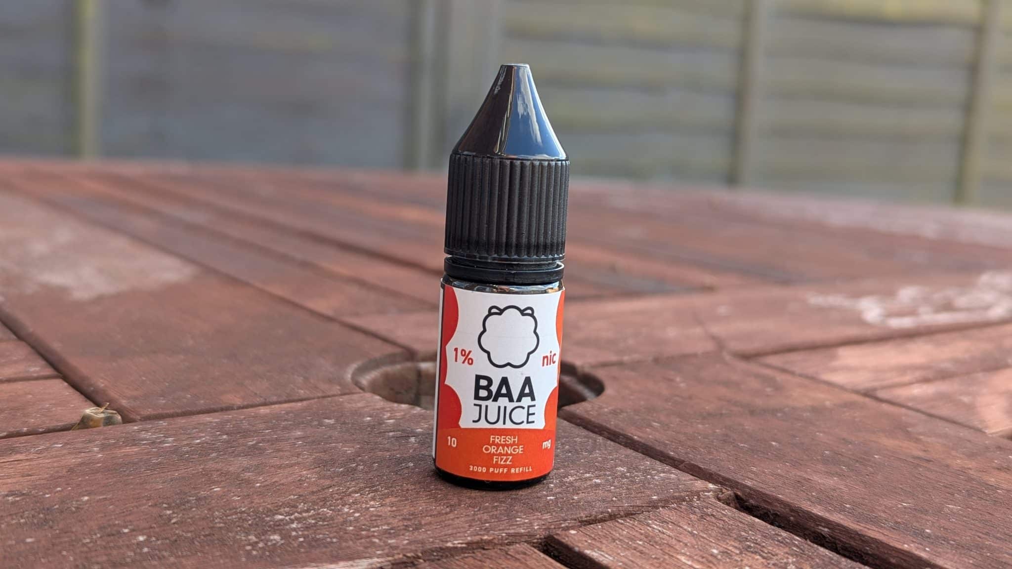 baa juice fresh orange fizz