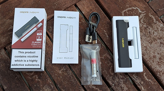 aspire nexi one contents