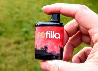 refilla in hand