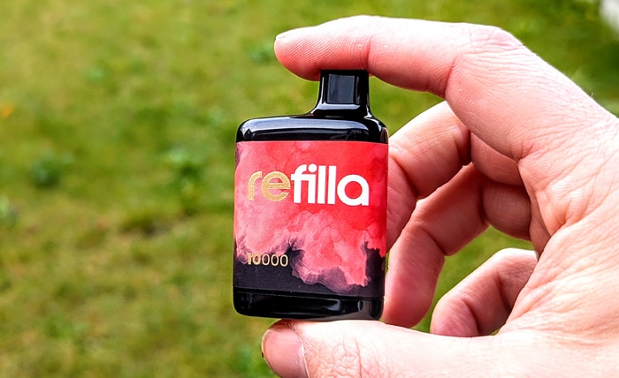 refilla in hand