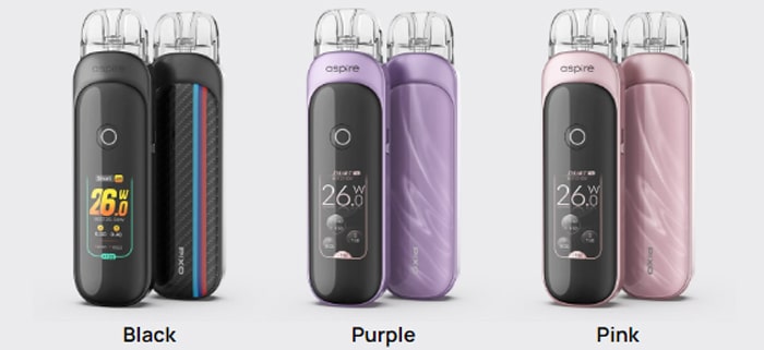 aspire pixo new colours