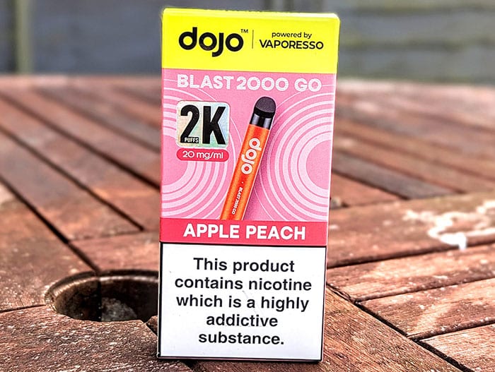 dojo blast 2000 go apple peach