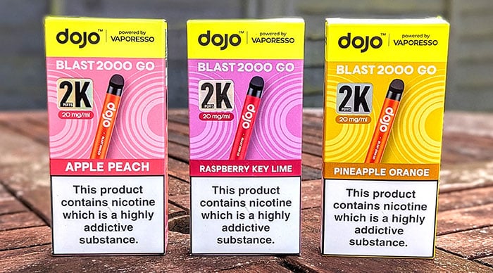 dojo blast 2000 go 3 flavours