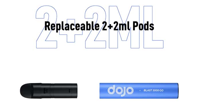 dojo blast 2000 go 4ml capacity