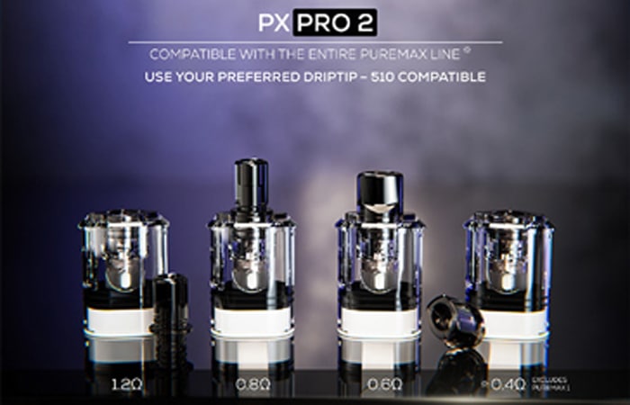 sx mini puremax 2 pod options